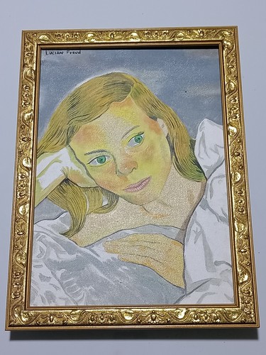 Lucian freud painting - freud,, on