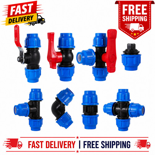 Mdpe compression fitting water - mdpe,