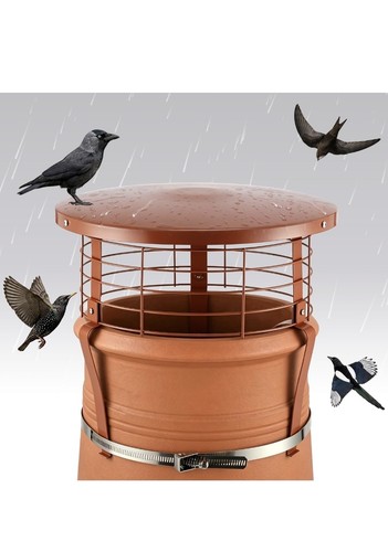 Chimney cowl premium carbon - chimney, cowl,