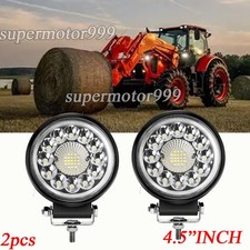 Round 4.5" White LED Work