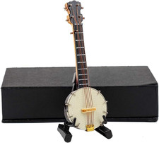 Wooden Miniature Banjo with