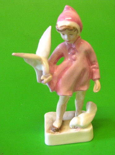 Royal worcester small figure - worcester,
