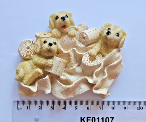 Labrador pups toilet - pups, roll