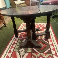 Antique oak gateleg drop - antique,