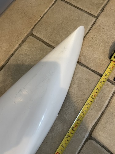 Glass fibre model boat - glass,