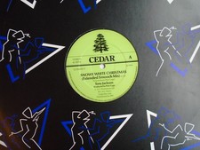 TONY JACKSON Snowy White Christmas vinyl 12" single 1984