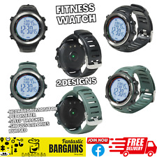 Crivit Heart Rate Monitor Fitbit Smart Watch Pedometer Exercising Sleep Tracker