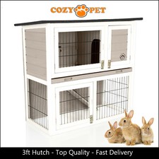 Rabbit Hutch 3ft by Cozy Pet