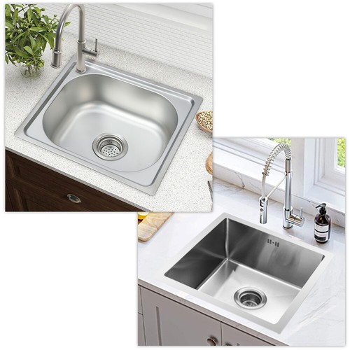 Inset kitchen single bowl - inset,
