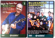 Tuition DVDs: Pete Wernick Make Up Your Own Banjo Solos 2 + Bluegrass Jamming