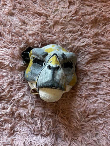 Dino mask painted - dino,