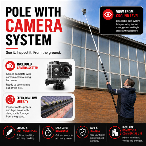 Roof gutter high level - high,
