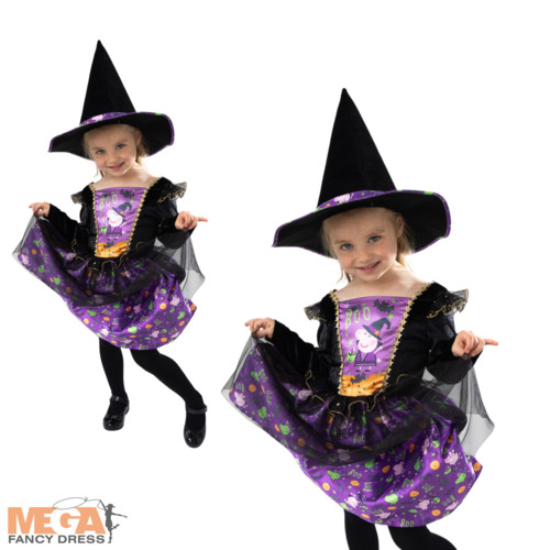 Peppa pig witch girls - pig, fancy