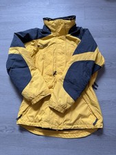 Columbia Double Whammy Women’s Interchange Jacket Yellow/Black M Missing Hood