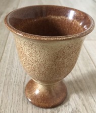Studio Pottery medieval style mid century stoneware Wine Goblet / Chalice BB