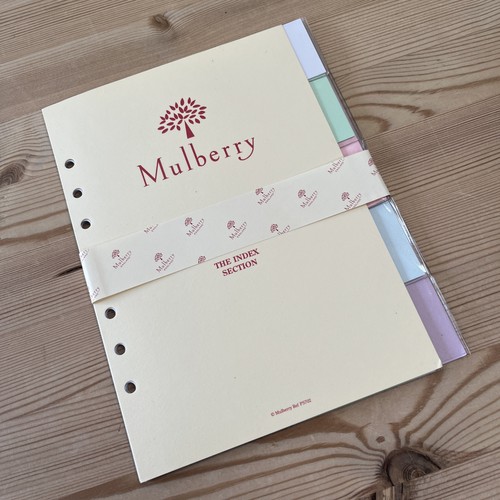 Organiser mulberry planner pvc - planner,