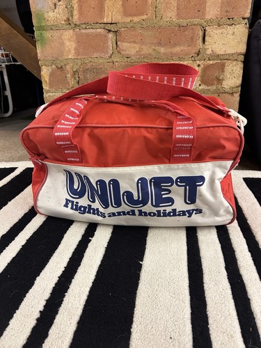 Vintage airline travel bag - vintage,