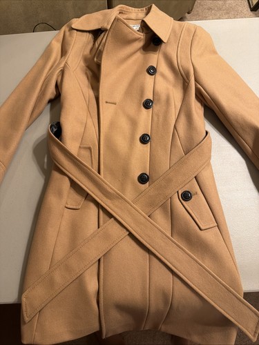 Dkny long wool pea - long, camel