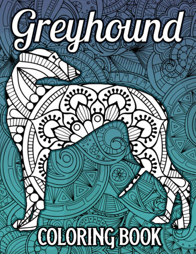 Greyhound coloring book 40 - coloring,