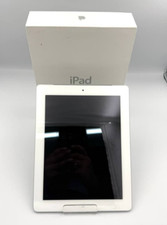 Apple iPad 3 Tablet 64GB Silver White 9.7In Cellular WiFi Smart Tablet - A1430