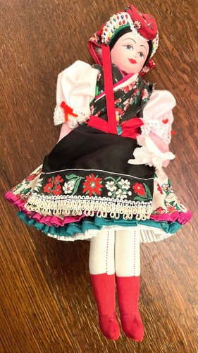 Vintage rag doll - doll, in