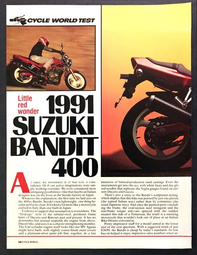 1991 suzuki bandit 400 - 1991,