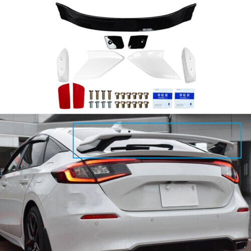 Rear trunk spoiler - rear, fits