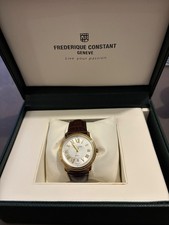 Frédérique Constant Gold Case, Silver Face, Men's Watch - FC-303/310/315X4P4/5/6