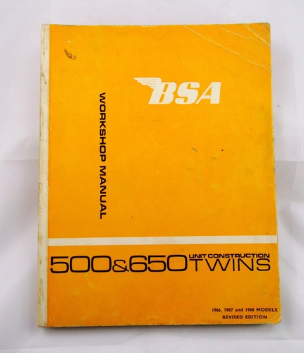 Bsa 500 650 - 500, twins