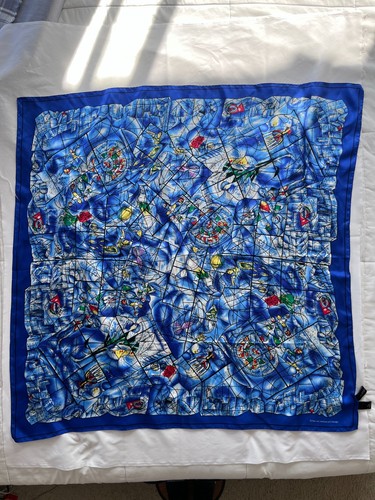 Marc chagall silk scarf - scarf, the
