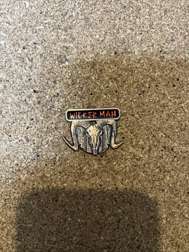 Alton towers wicker man pin - towers,