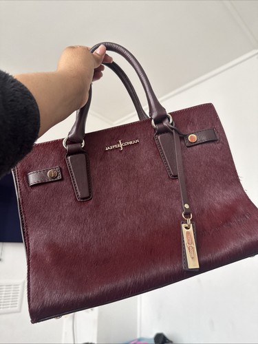 Jasper conran burgandy handbag - conran,