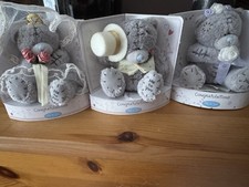 Blue Nose Bear Wedding Set