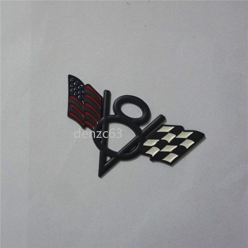 Matte black usa flag - v8,