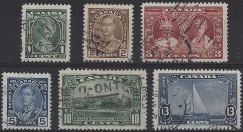Canada 1935 silver jubilee set - canada,