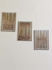 Set of 3 Hand Crafted Wall