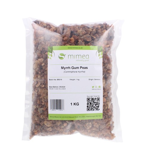 Myrrh gum peas - myrrh,