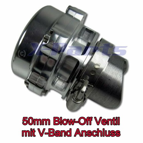 50mm pop blow - off, v-band