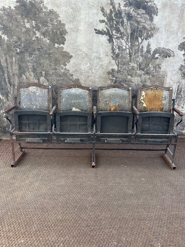 French antique folding cinema - folding,