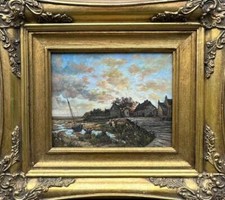 PASTORAL Original Dutch Framed