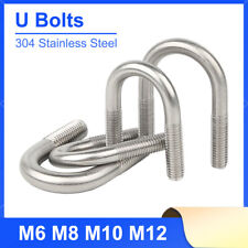 U Bolts 304 Stainless Steel M6