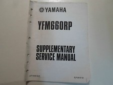 2002 Yamaha YFM660RP