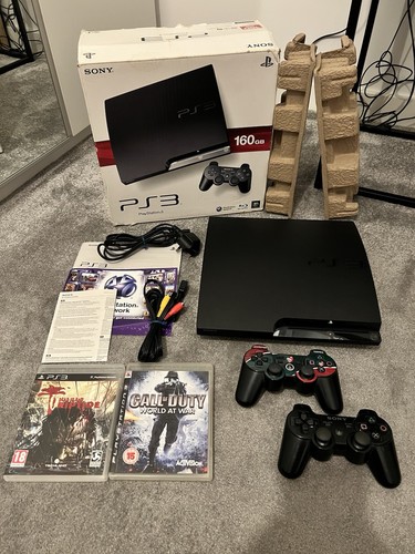 Sony playstation slim - slim, black