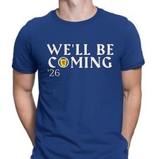 Scotland Football T-Shirt We'll Be Coming World Cup 2026 Unisex Kids Soccer Tee