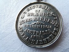 Unusual Hallmarked  Silver Fob 1900