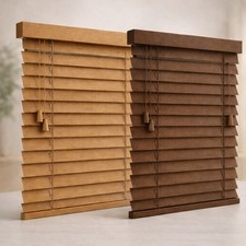 Oak wooden venetian - oak, blinds