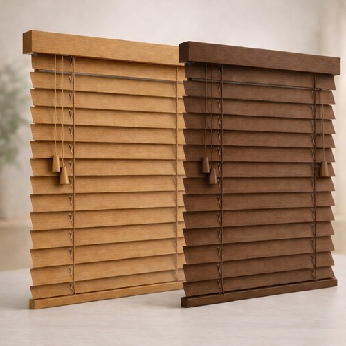 Oak wooden venetian - wooden, blinds
