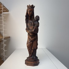 Vintage hand carved wooden - hand,