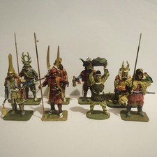 8 x Del Prado Japan 2002 Samurai Collection Bundle Figures