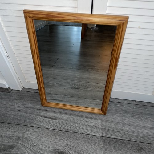 Pine wood framed - wood, wall